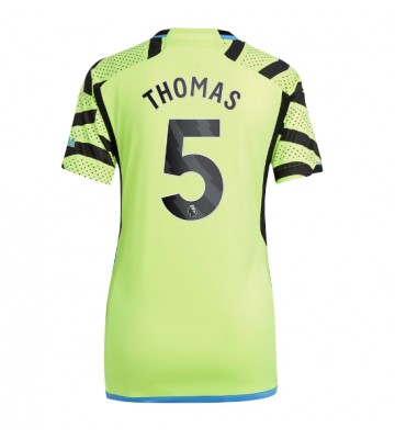 Arsenal Thomas Partey #5 Replica Away Stadium Shirt for Women 2023-24 Short Sleeve